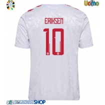 Maglie da calcio Danimarca Christian Eriksen #10 Seconda Maglia Europei 2024 Manica Corta